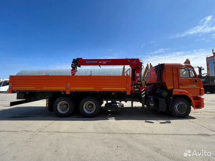 КАМАЗ 65115 с КМУ, 2023