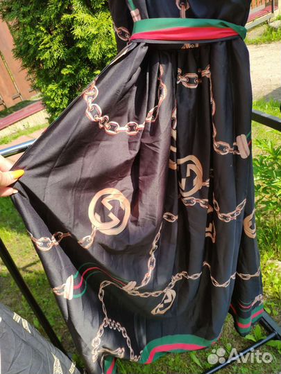Платье в пол Gucci