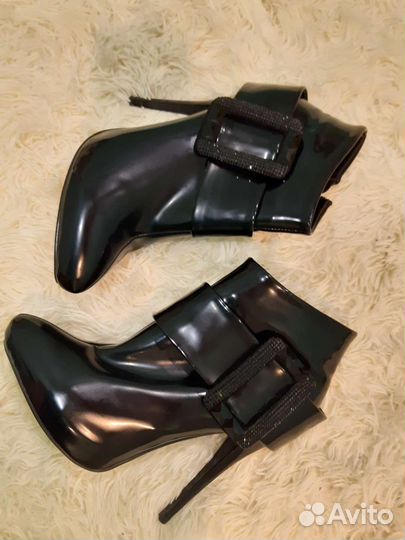 Ботильоны женские чёрные. Размер 37-38