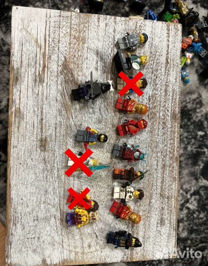 Lego ninjago минифигурки