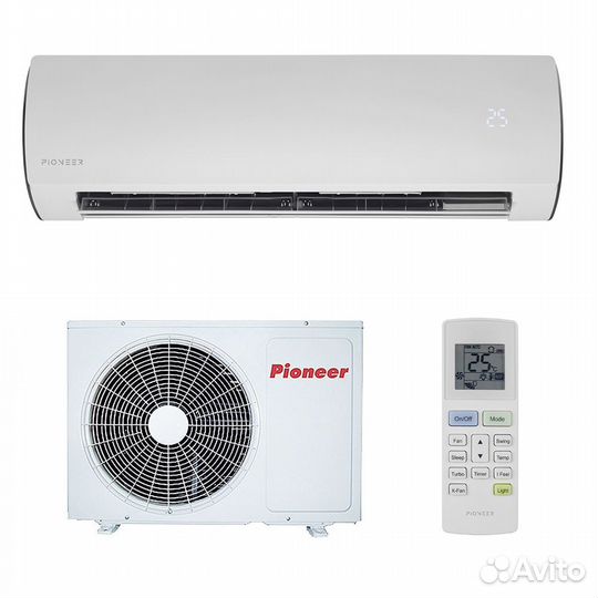 Сплит система новая Pioneer 7,9,12,18,24,36,48