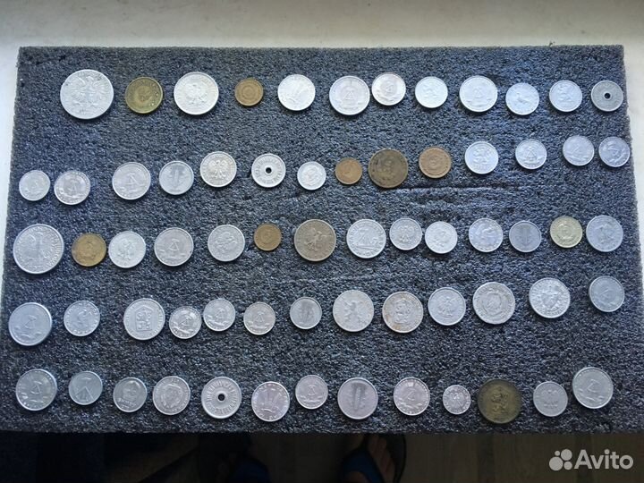 Коллекция иностранных монет