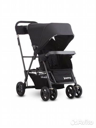 Коляска прогулочная joovy ultralight для погодок