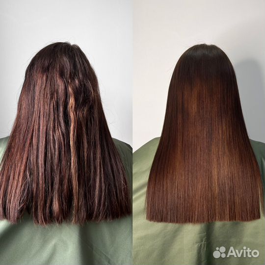 Кератиновое выпрямление волос/ботокс