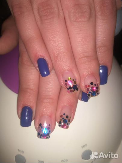 Наращивание и коррекция ногтей с выездом на дом