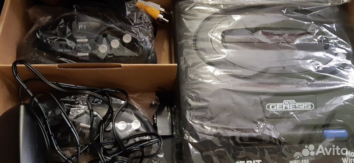 Приставка sega 16bit /300 игр/беспров.джойстики