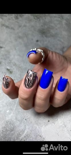 Маникюр наращивание ногтей