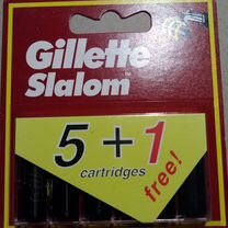 Лезвия gillette slalom