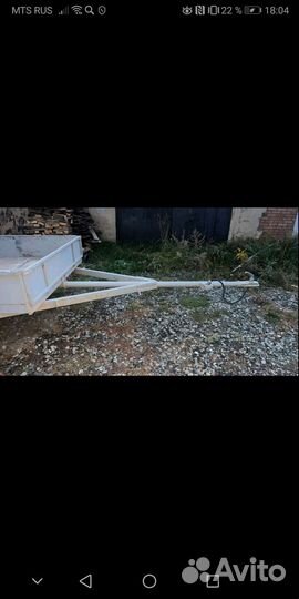 Прицеп легковой двухосный бу