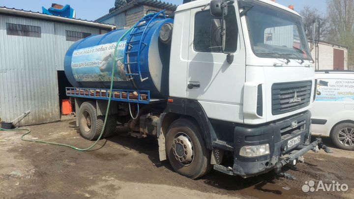 Доставка воды водовозом