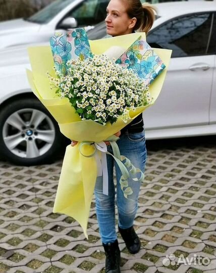 Букеты. Доставка ромашек