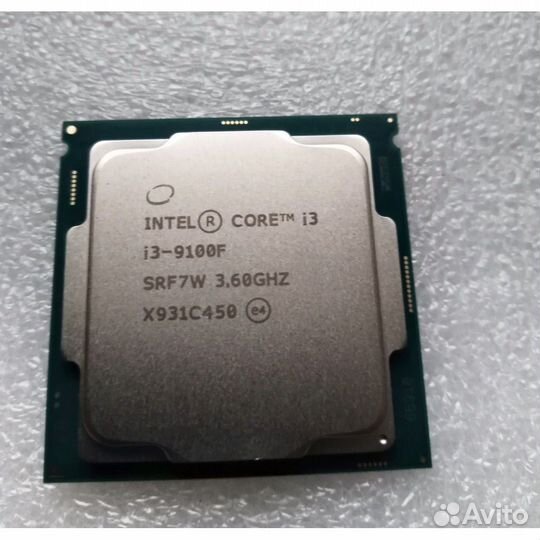 Процессор intel core i3 9100f