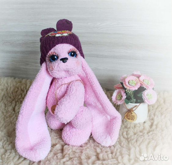 Вязаная зайка