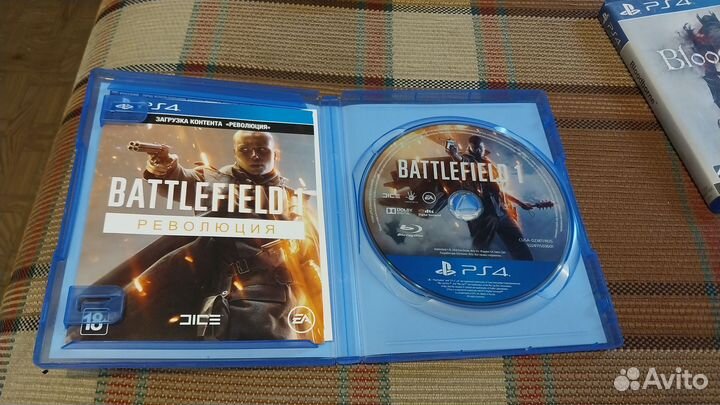 Battlefield 1 Революция ps4 диск