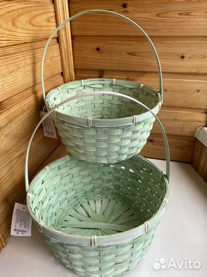 Корзина плетеная