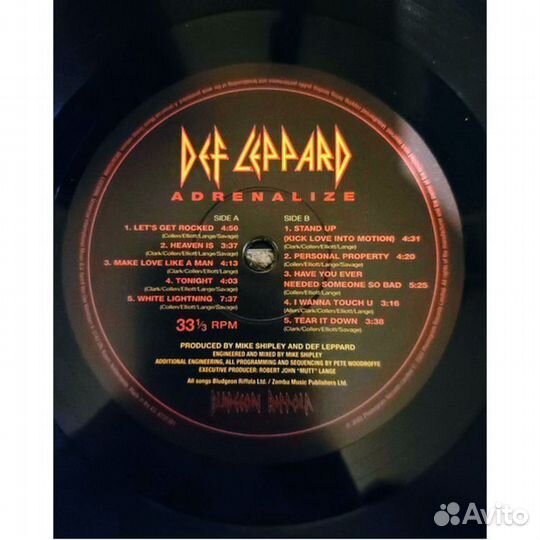 Def Leppard / Adrenalize (LP)