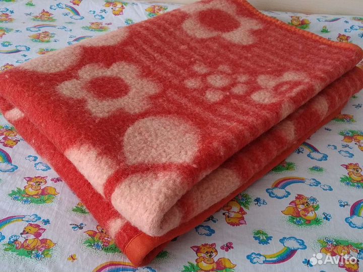 Одеяло детское шерсть