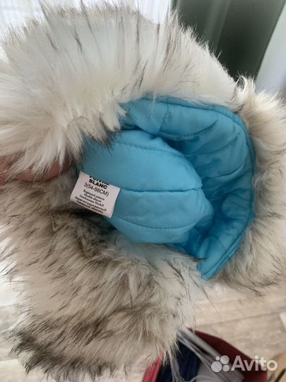 Шапка ушанка Poivre Blanc детская 54-56 см