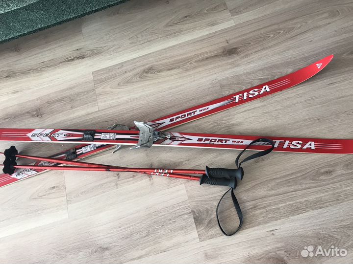 Лыжи беговые и ботинки