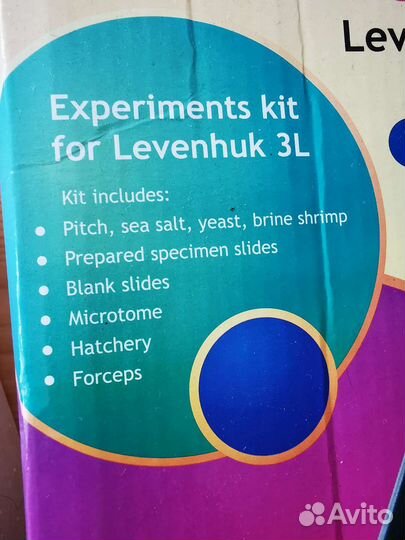 Микроскоп для опытов Livenhuk