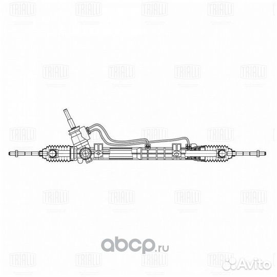Рулевая рейка для Ford KA 1 поколение, 2013 - сего