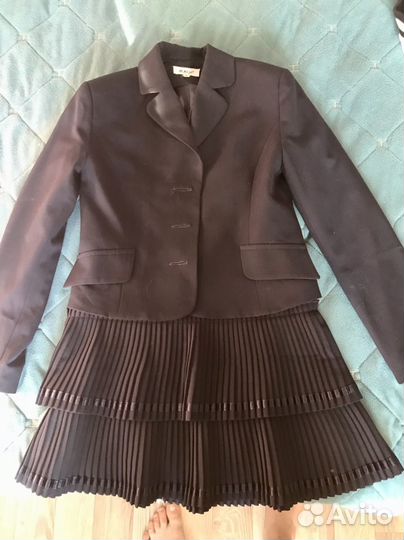Школьный пиджак,сарафан,юбка и жилет