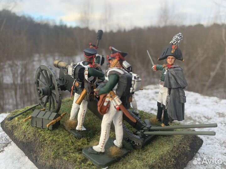 Пушкари 1812 г оловянные солдатики миниатюры