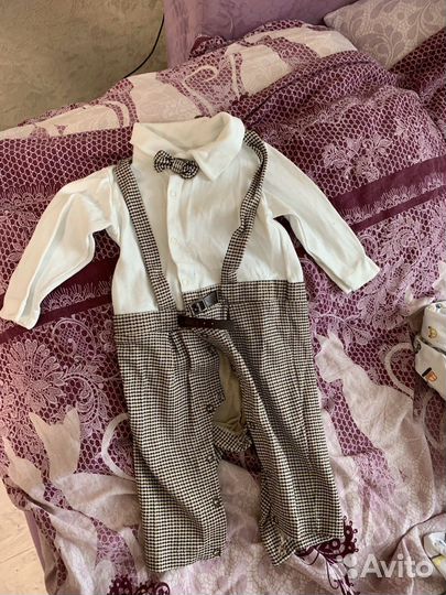 Детские вещи 3 пакета