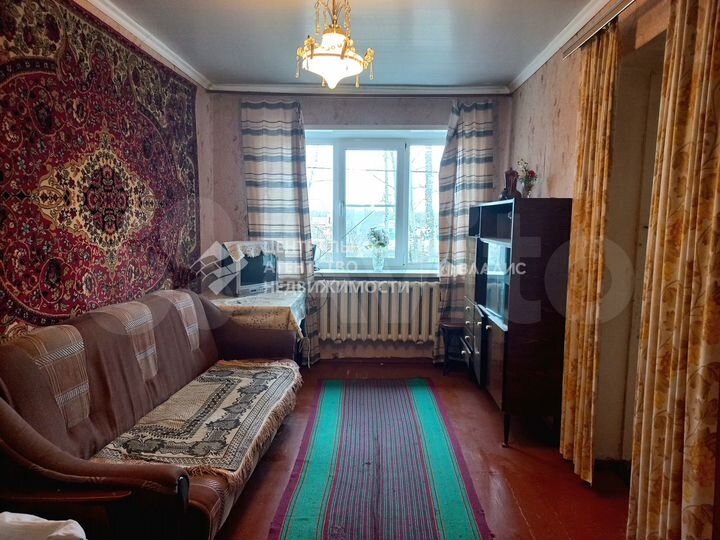 3-к. квартира, 51 м², 2/2 эт.