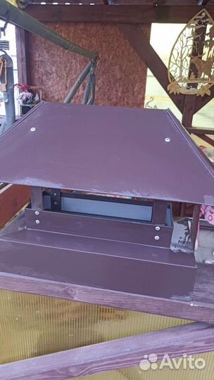 Оголовок, колпак на вытяжную трубу