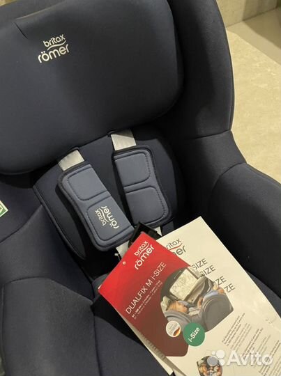 Автокресло britax romer dualfix m i size blue