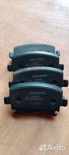 Колодки тормозные Delphi CF1824