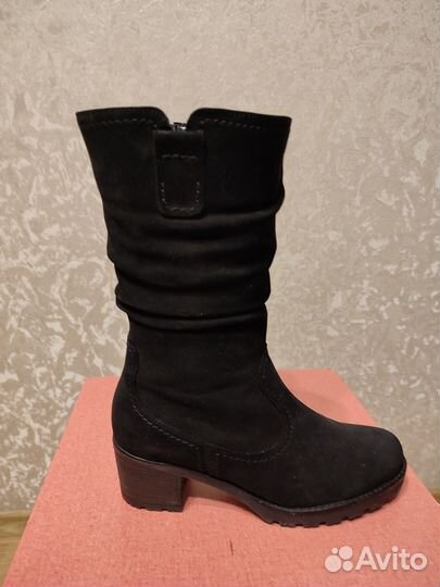 Сапоги женские натуральная кожа 36 37