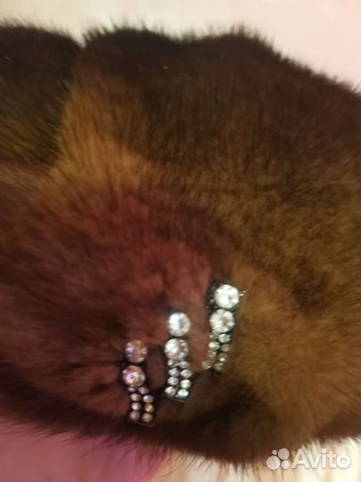 Берет женский норковый