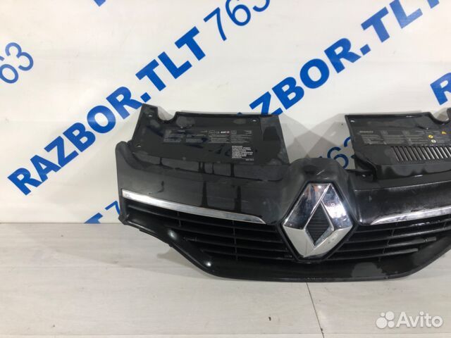 Решетка радиатора renault sandero 2 1.2 мт хетчбек