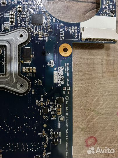 Ноутбук HP compaq CQ58 мать