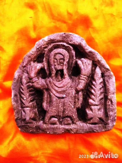 Большая Старинная каменная икона Крым