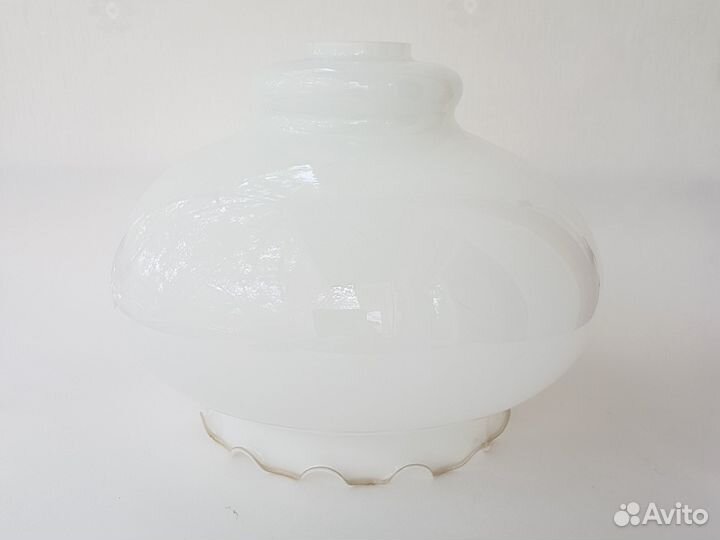 Плафон для люстры/ торшера белый СССР