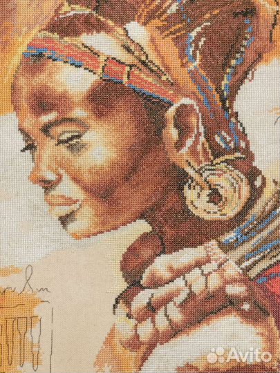Готовая картина вышивка крестом