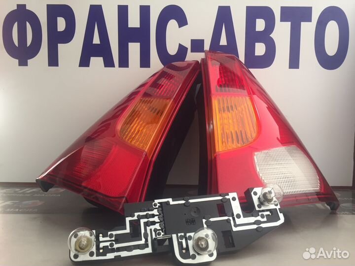 Фонари задние Рено Логан Renault logan 2006+