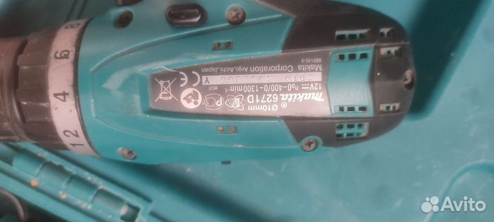 Шуруповерт Makita