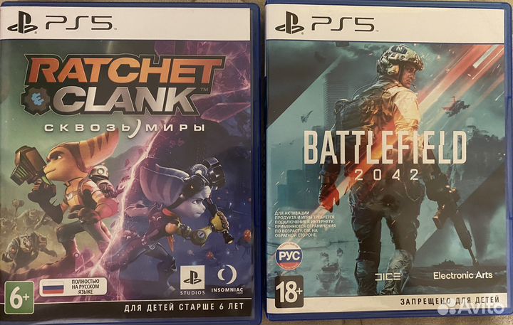 Ratchet and clank, Battlefield для PS5