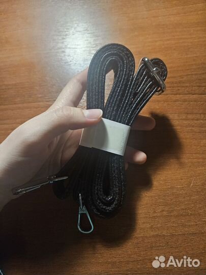 Плечевой ремень для сумки чёрный