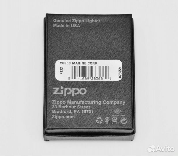 Зажигалка Zippo 28368 Marine Corp Оригинал Новая