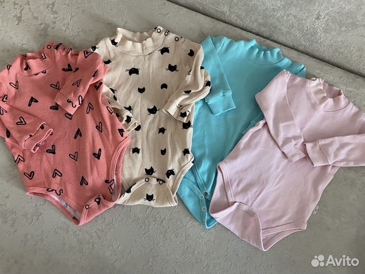 Боди для девочки 74 80