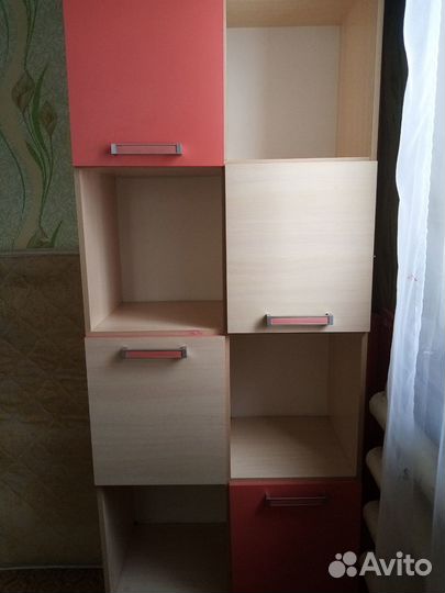 Шкаф стеллаж в детскую