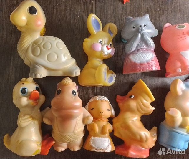 Резиновые игрушки СССР