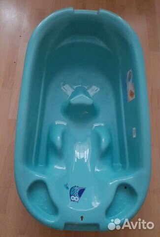 Детская ванночка с горкой