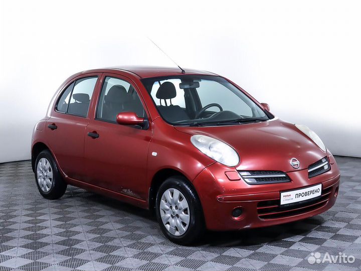 Nissan Micra 1.2 МТ, 2007, 213 654 км