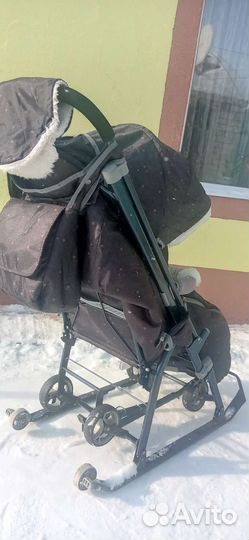 Коляска санки